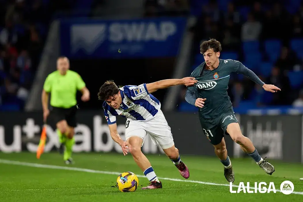 Portada de Resumen Fantasy del Espanyol en la derrota con la Real Sociedad