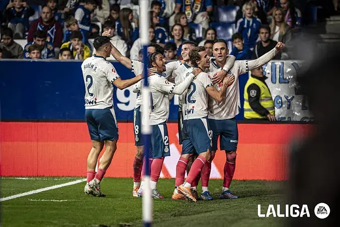 Portada de Goles de Kike García y Pere Milla en la victoria del Espanyol - La Liga Fantasy