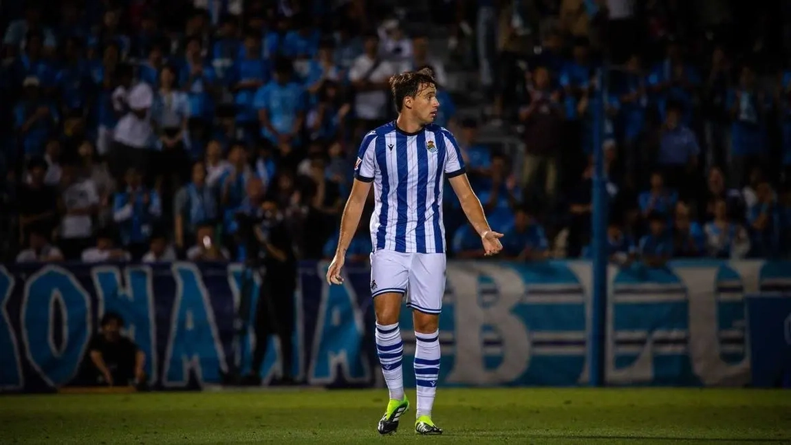 Portada de El Espanyol atento al futuro de Urko González en la Real Sociedad