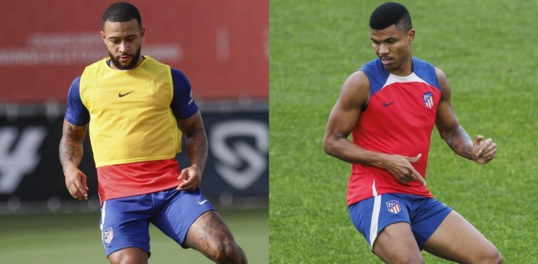 Imagen de la noticia: Atlético De Madrid: la convocatoria del Cholo confirma los regresos de Reinildo y Memphis