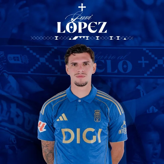 Portada de Javi López: Oficial, nuevo jugador del Real Oviedo