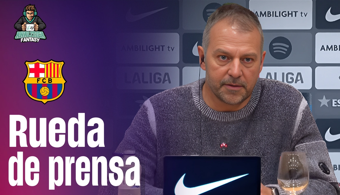 Noticia: Flick habla de Araújo, Lamine, Cubarsí, la situación de Bellingham, el Rayo Imagen de la noticia: Flick habla de Araújo, Lamine, Cubarsí, la situación de Bellingham, el Rayo