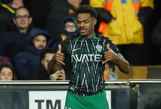 Diang con gol en el empate del Elche - Jornada 19 Liga Fantasy