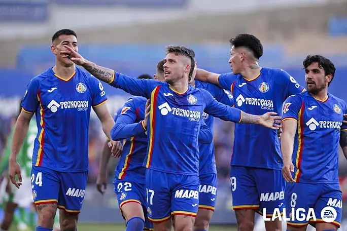 Satriano y Femenía con goles en triunfo del Getafe - Jornada 27 Liga Fantasy