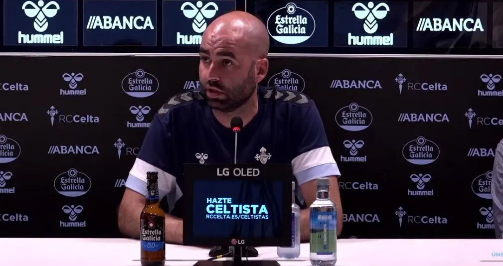 Portada de Giráldez elogia por obligación a Aspas, y habla del nivel de Bryan Zaragoza