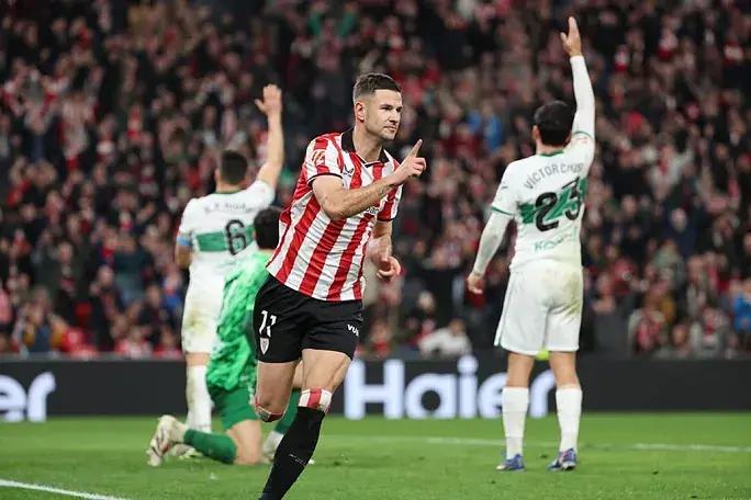Dos goles de Guruzeta en triunfo del Athletic - Jornada 25 Liga Fantasy