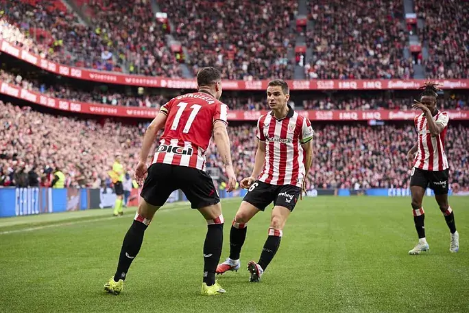 Goles de Guruzeta, Serrano y Navarro en triunfo del Athletic - Jornada 23 Liga Fantasy