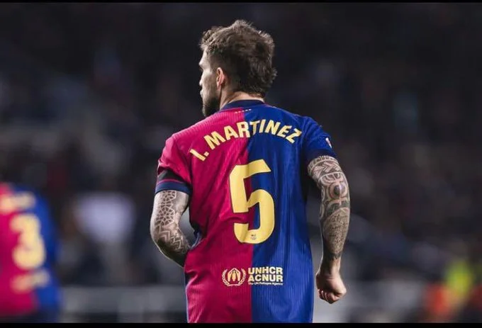 Portada de Iñigo Martínez fuera de la convocatoria del Barcelona frente al Betis
