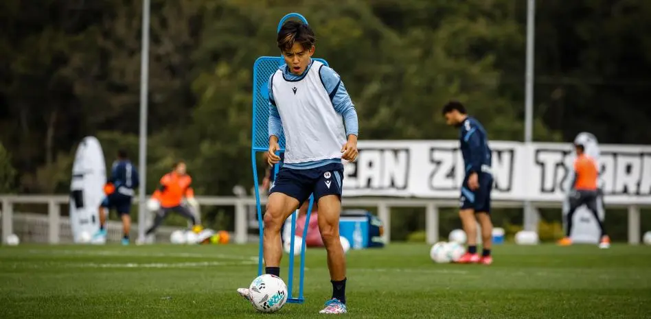Kubo entrena y Sadiq es la referencia para la Copa del Rey
