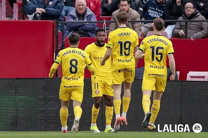 Gol de Lemar y dos lesionados en empate del Girona - Jornada 23 Liga Fantasy