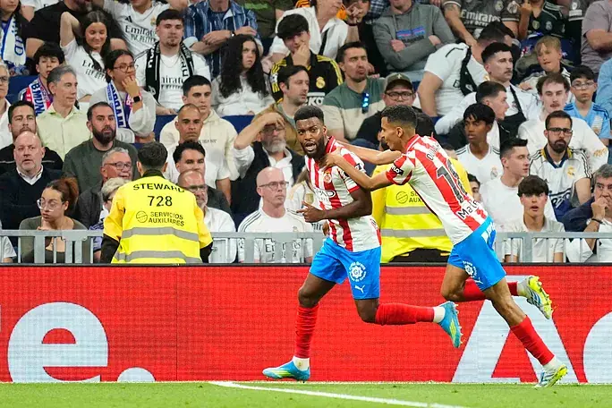 Lemar con gol, y un lesionado en el empate del Girona con el Real Madrid - Jornada 31 La Liga