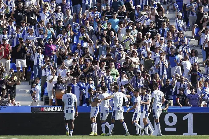 Noticia: La Liga Fantasy: ⚽ Resumen del triunfo del Leganés sobre el Valladolid, en el adiós a La Liga Imagen de la noticia: La Liga Fantasy: ⚽ Resumen del triunfo del Leganés sobre el Valladolid, en el adiós a La Liga