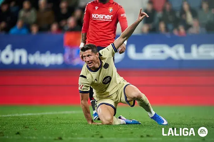 Lewandowski y Ferrán con goles en triunfo del Barcelona sobre Osasuna, mañana puede ser campeón - Jornada 34