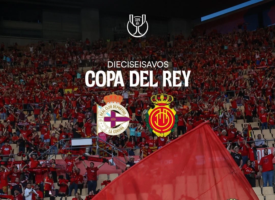 Portada de Mallorca contra Deportivo La Coruña en tercera ronda de Copa del Rey