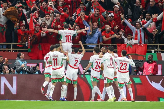 Brahim lo vuelve a hacer, otro gol con Marruecos y a semis de la Copa África