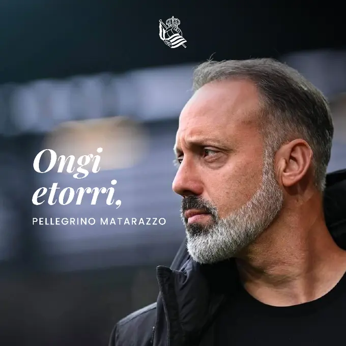 Portada de Oficial: Matarazzo es nuevo entrenador de la Real Sociedad