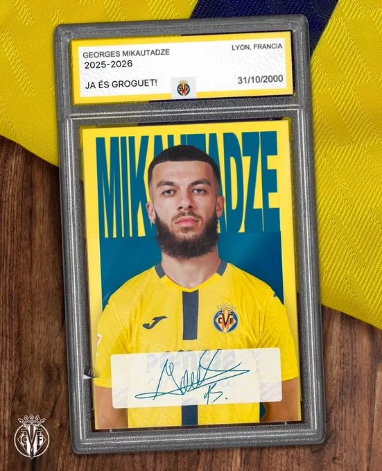 Portada de Oficial: El Villarreal suma poder de ataque con Mikautadze