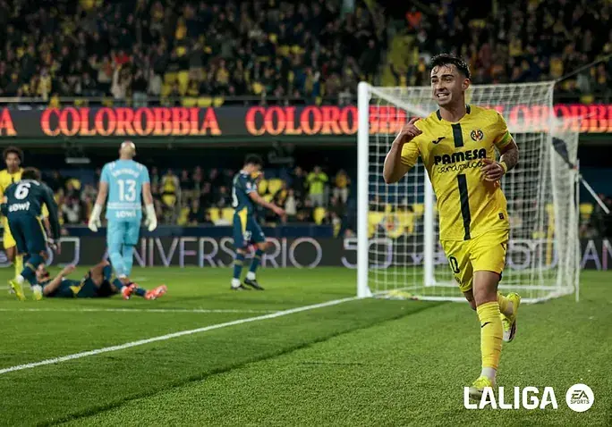 Mikautadze, Moleiro y Pépé con goles en triunfo del Villarreal - Jornada 23 Liga Fantasy