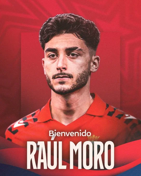 Oficial: Raúl Moro es nuevo jugador del Osasuna