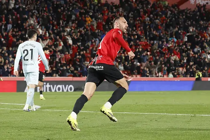 Pierde el Mallorca, marca Muriqi - Jornada 24 Liga Fantasy