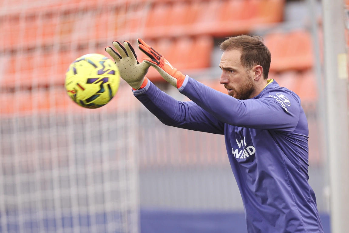 Entrenamiento del Atleti, con Barrios, pero sin Julián