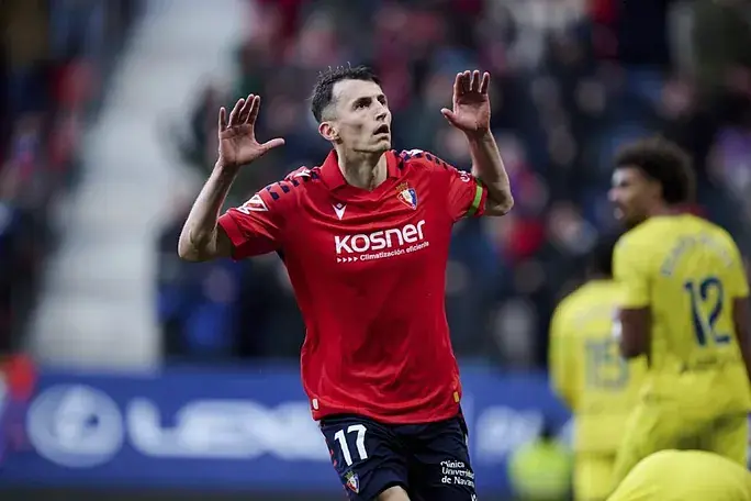 Budimir y Víctor con goles en el empate de Osasuna - Jornada 22 Liga Fantasy
