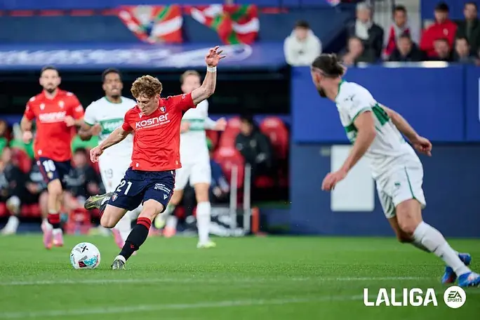 Portada de Empate del Osasuna con golazo de Victor - Jornada 6 La Liga Fantasy