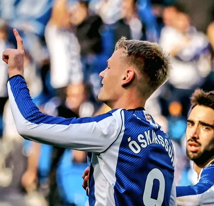 Oskarsson y Caleta-Car con goles, pero empata la Real - Jornada 25 Liga Fantasy
