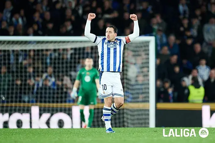 Oyarzabal, Guedes y Remiro dan el triunfo a la Real - Jornada 20 Liga Fantasy