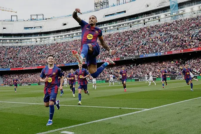 Raphinha con triplete, Olmo y Cancelo marcan para el Barcelona - Jornada 28 Liga Fantasy
