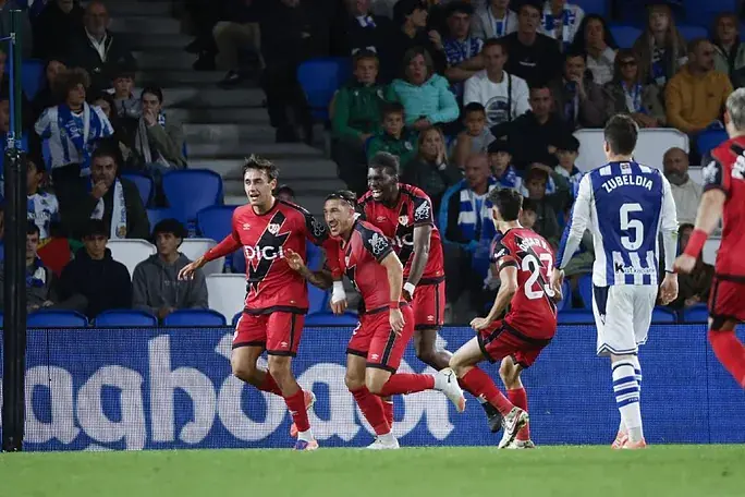 Portada de Victoria del Rayo sobre la Real Sociedad - Jornada 8 La Liga