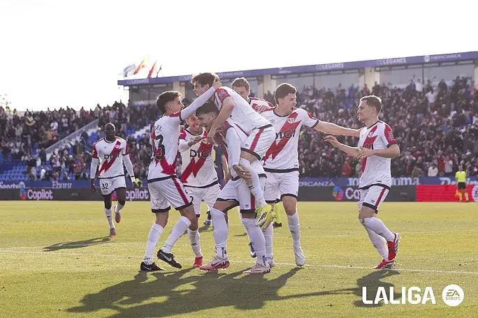 Fran, Oscar y Mendy con goles en triunfo del Rayo - Jornada 24 Liga Fantasy