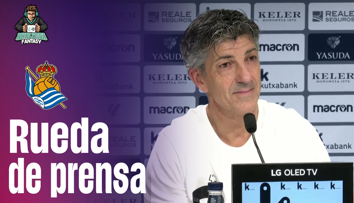 Noticia: Imanol habla de error, quita culpas a los jugadores, sigue pensando en Celta y Europa Imagen de la noticia: Imanol habla de error, quita culpas a los jugadores, sigue pensando en Celta y Europa