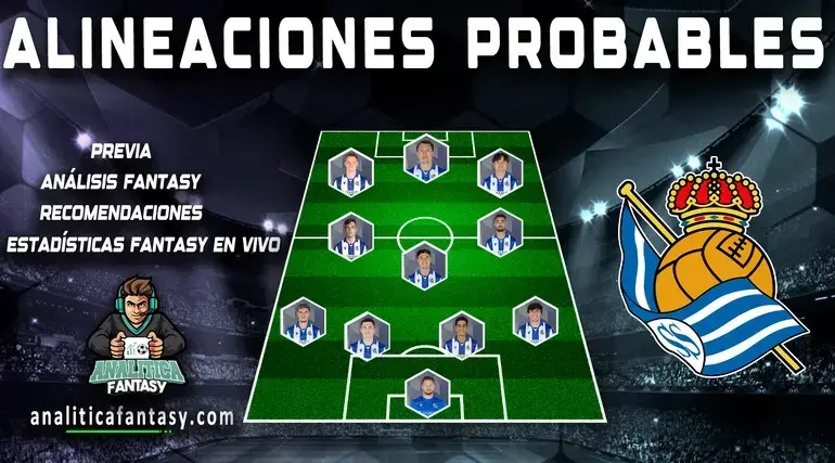 Oficial: Guedes y Jon Martín en la alineación de la Real Sociedad - Jornada 10 La Liga