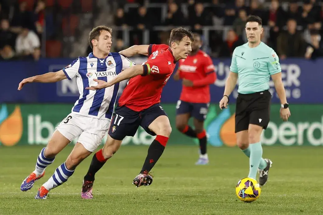 Noticia: Apuntes Fantasy de la Real Sociedad tras perder con el Osasuna Imagen de la noticia: Apuntes Fantasy de la Real Sociedad tras perder con el Osasuna