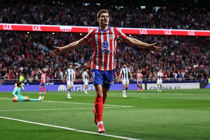 Noticia: La Liga Fantasy: ⚽ Resumen del triunfo del Atlético - Jornada 35 vs Real Sociedad Imagen de la noticia: La Liga Fantasy: ⚽ Resumen del triunfo del Atlético - Jornada 35 vs Real Sociedad