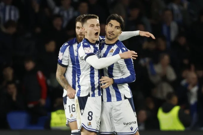 La Real Sociedad gana en penales y va a cuartos de final de la Copa del Rey