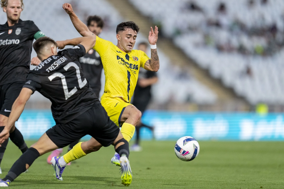 Portada de El Villarreal pierde el amistoso con el Sporting de Portugal