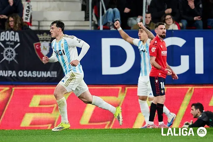 Viñas y Reina con goles en la derrota del Oviedo - Jornada 10 Liga Fantasy