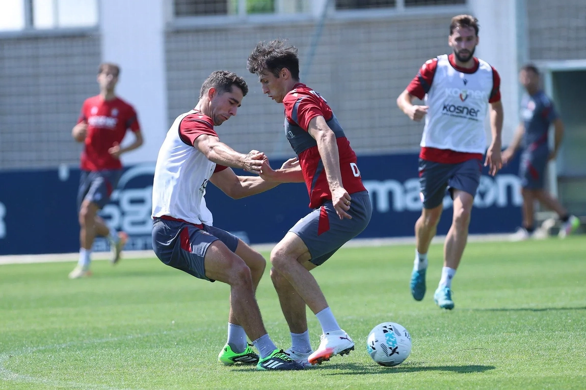 Portada de Budimir arranca a todo tren con el Osasuna
