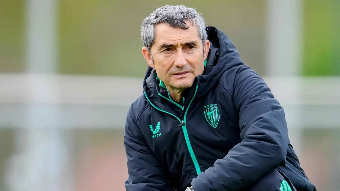 Portada de Valverde valora la previa del Athletic - Qarabag en Champions