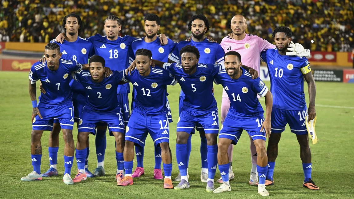 Imagen oficial de la selección de Curazao en su clasificación al Mundial 2026 bajo la dirección de Dick Advocaat