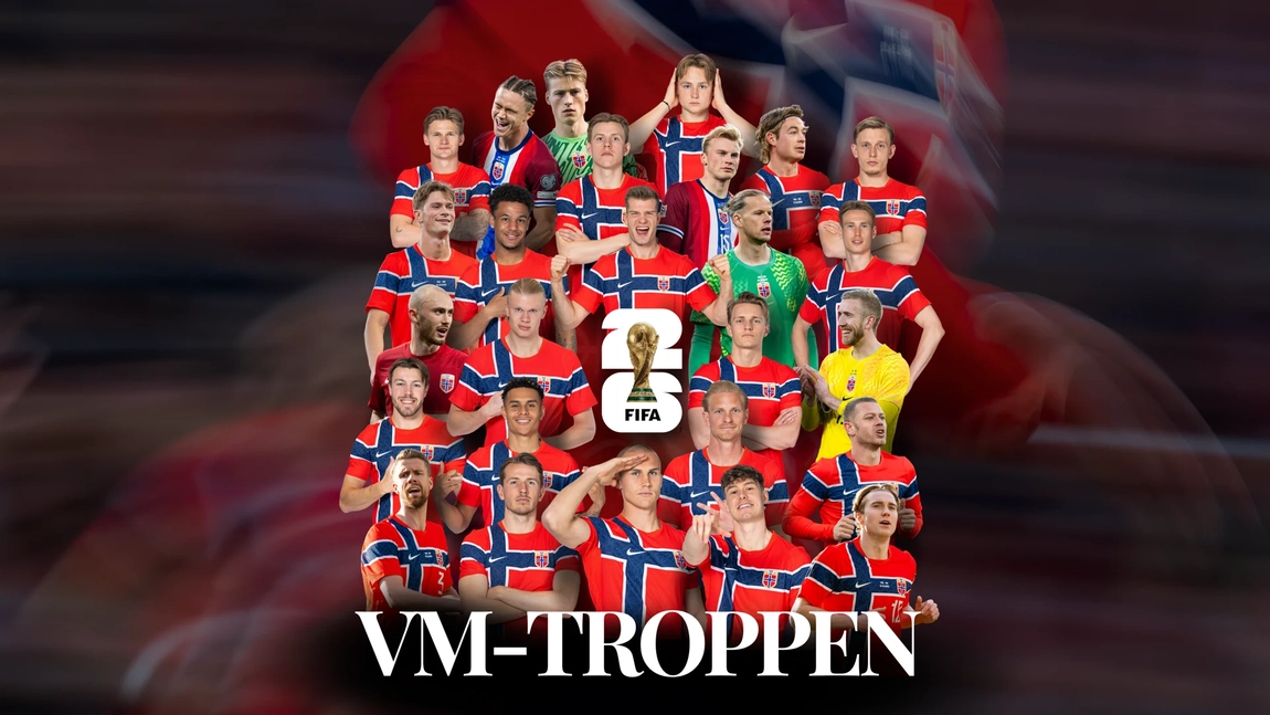 Imagen oficial de la Norges Fotballforbund con la convocatoria de Noruega para el Mundial 2026 firmada por Ståle Solbakken