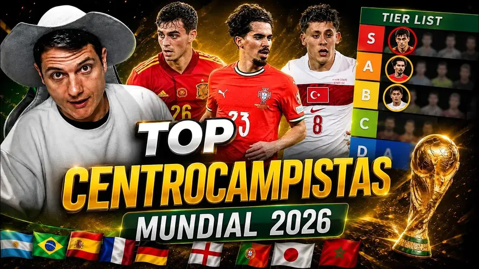 Don Quijote De la Cancha sitúa a Vitinha, Pedri y Bellingham al frente de su top 30 de centrocampistas del Mundial 2026