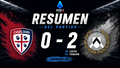 Cagliari 0-2 Udinese: crónica de la jornada 36 en la Serie A