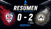 Cagliari 0-2 Udinese: crónica de la jornada 36 en la Serie A