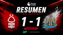 Nottingham Forest 1-1 Newcastle: crónica de la jornada 36 en la Premier League