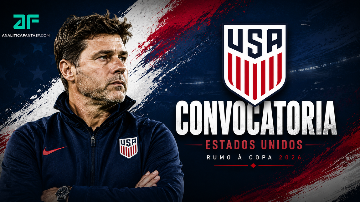 Convocatoria de Estados Unidos para el Mundial 2026: los 26 elegidos por Pochettino