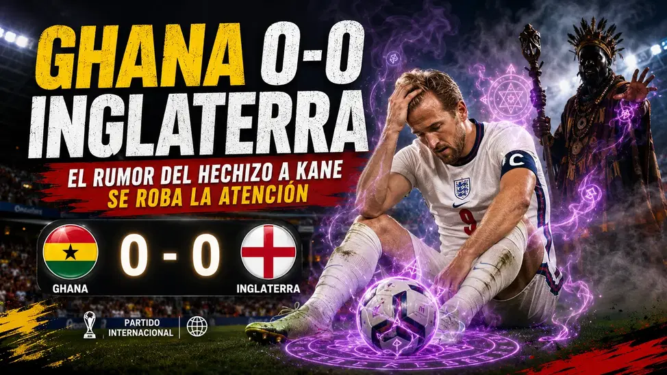 Inglaterra empata 0-0 con Ghana en el Mundial: ¿obra del brujo o de Harry Kane?