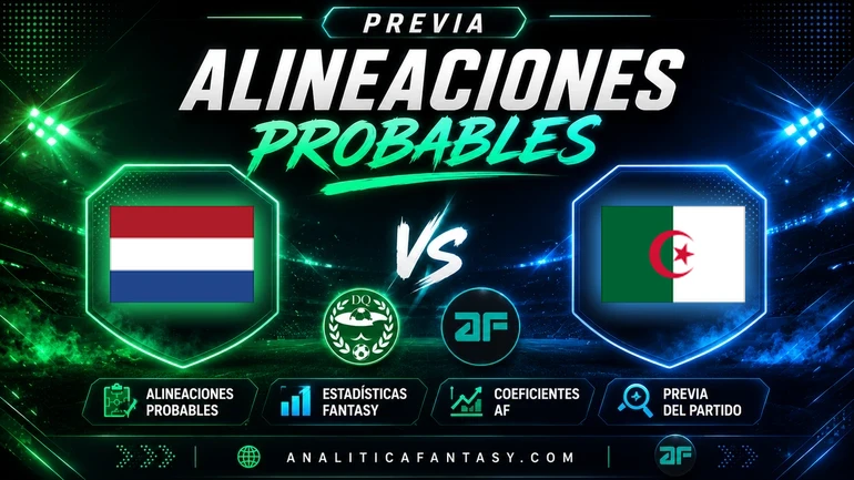 Países Bajos 0-1 Argelia: Hadj Moussa fulmina a Koeman en Rotterdam y los apuntes fantasy del Mundial
